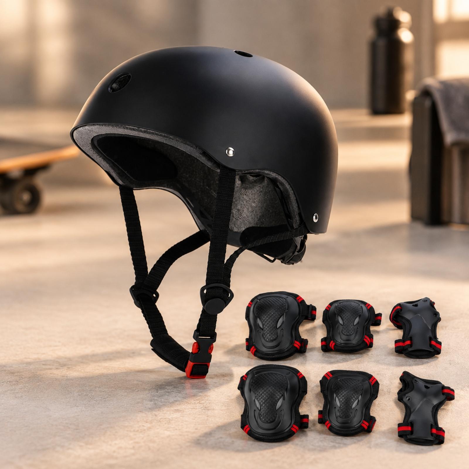 ABS Hard Shell Skate Helmet wi - огляд і ціна Scooter Helmet Set