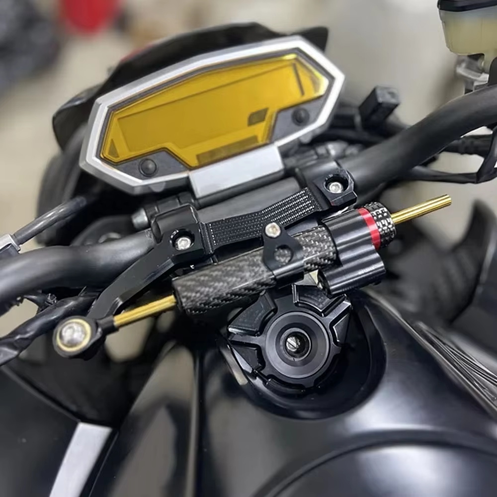 aluminium CNC motorcycle steer - огляд і ціна Steering Damper Stabilizer Kit Cnc