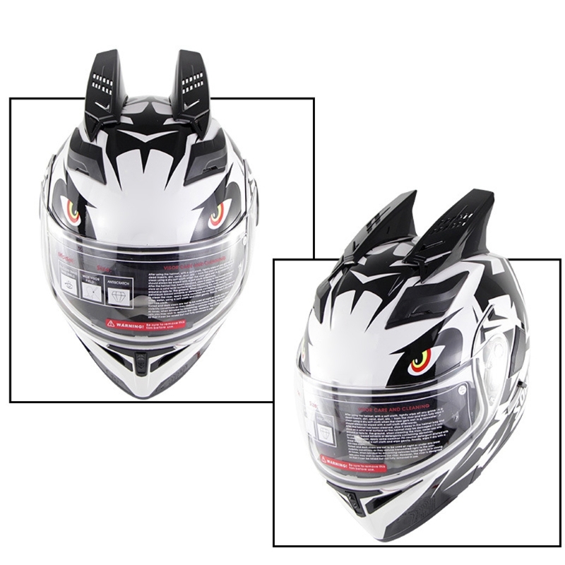 2Pcs Helmet Racing Ear Horns M - огляд і ціна Scooter Helmet Set
