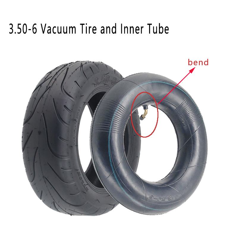 10 inch 3.50-6 vacuum tire ele - огляд і ціна Scooter Tire