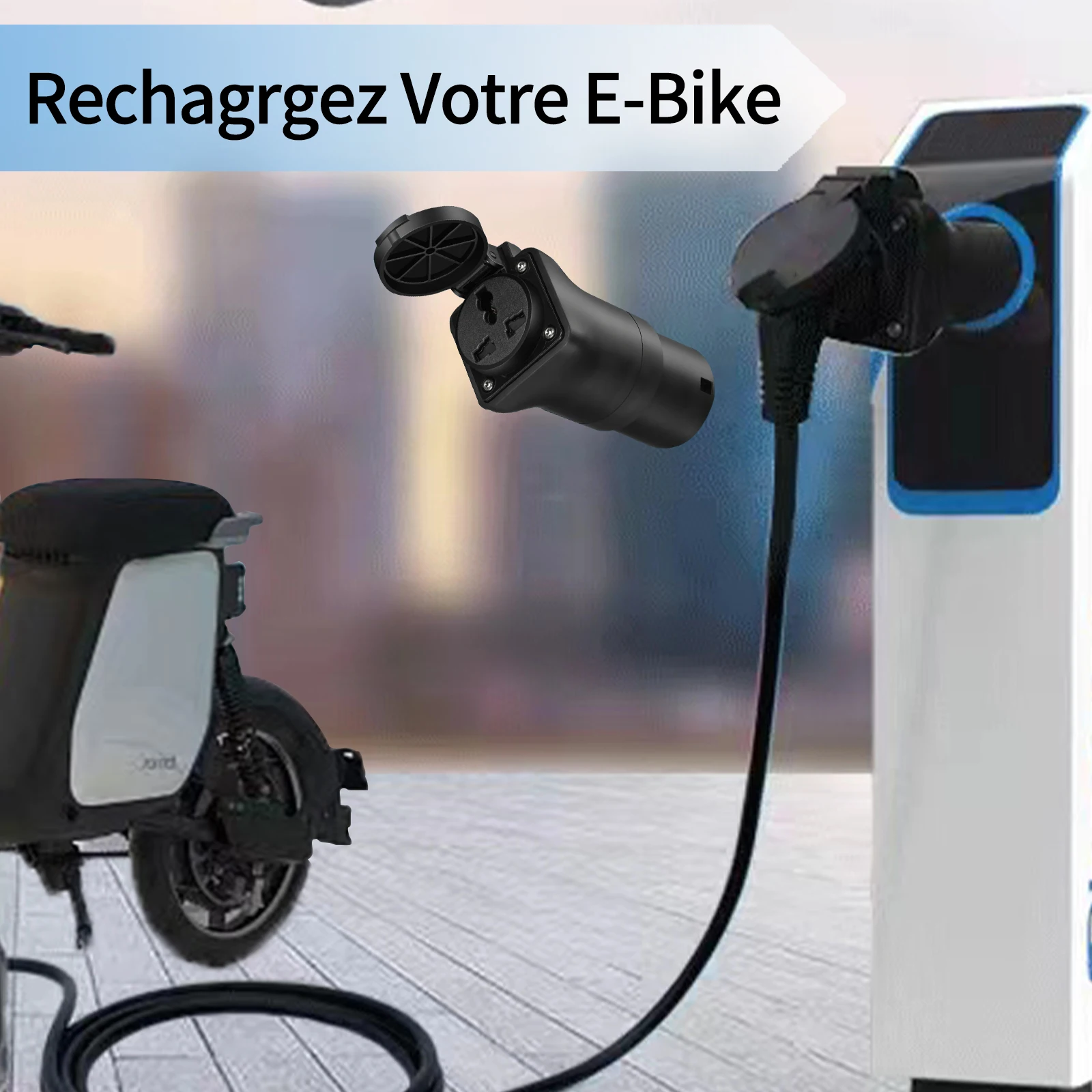 Type2 EV Charger Adapter EVSE  - огляд і ціна Electric Scooter Charger
