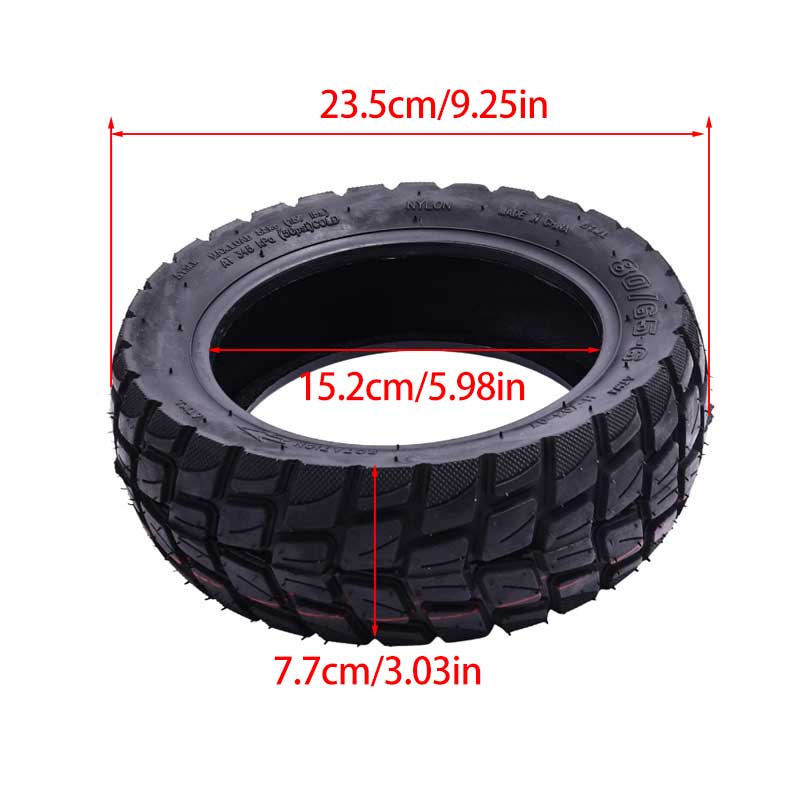 80/65-6 with  off-road inner o - огляд і ціна Scooter Tire