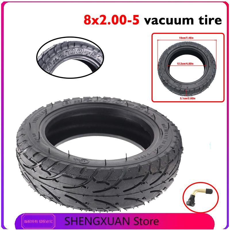 8-inch 8x2.00-5 vacuum tire su - огляд і ціна Electric Scooter Adults