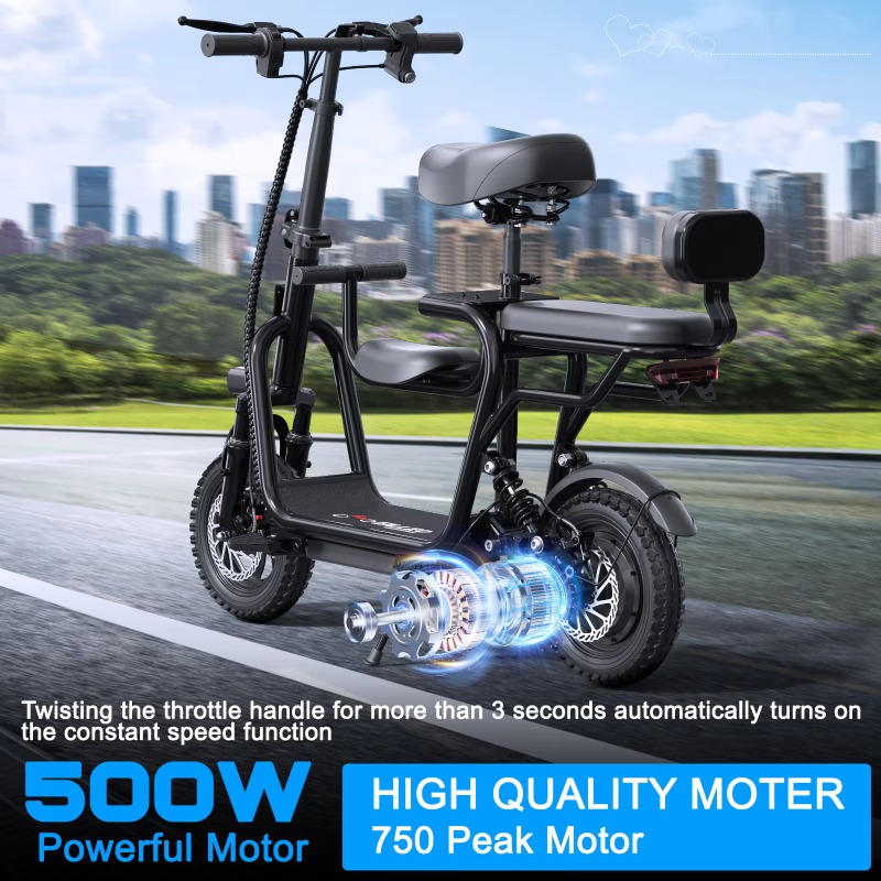 Spacewalk Electric Scooter wit - огляд і ціна Electric Scooter Adults