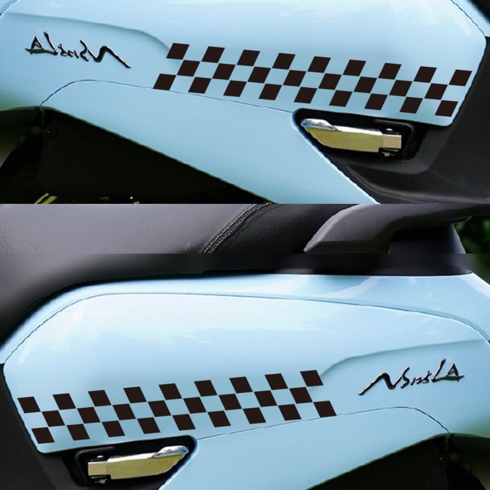 2pcs Checkered Flag Motorcycle - огляд і ціна Scooter Helmet Set