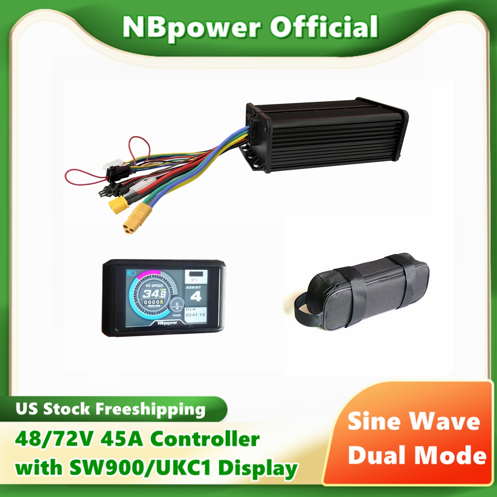 US Stock Dual Mode NBpower 48V - огляд і ціна 72V 45A Dual Controller