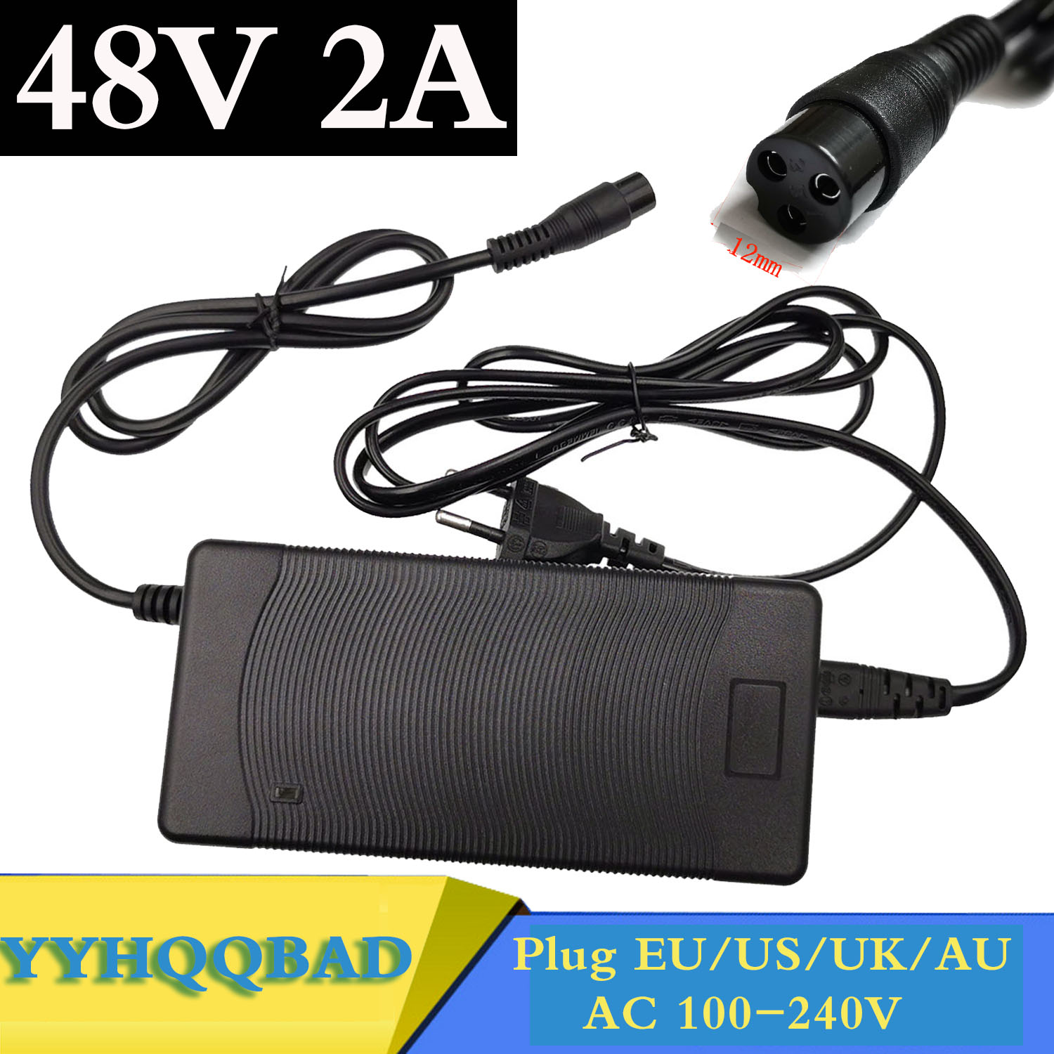 48V 2A Lead acid Battery Charg - огляд і ціна Electric Scooter Charger